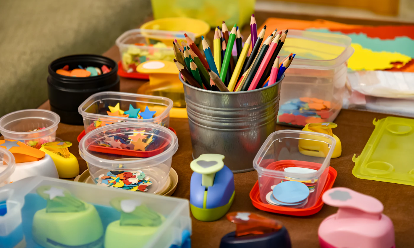 Editorial image for How To Handle Organizing Craft Supplies When Space Is Limited